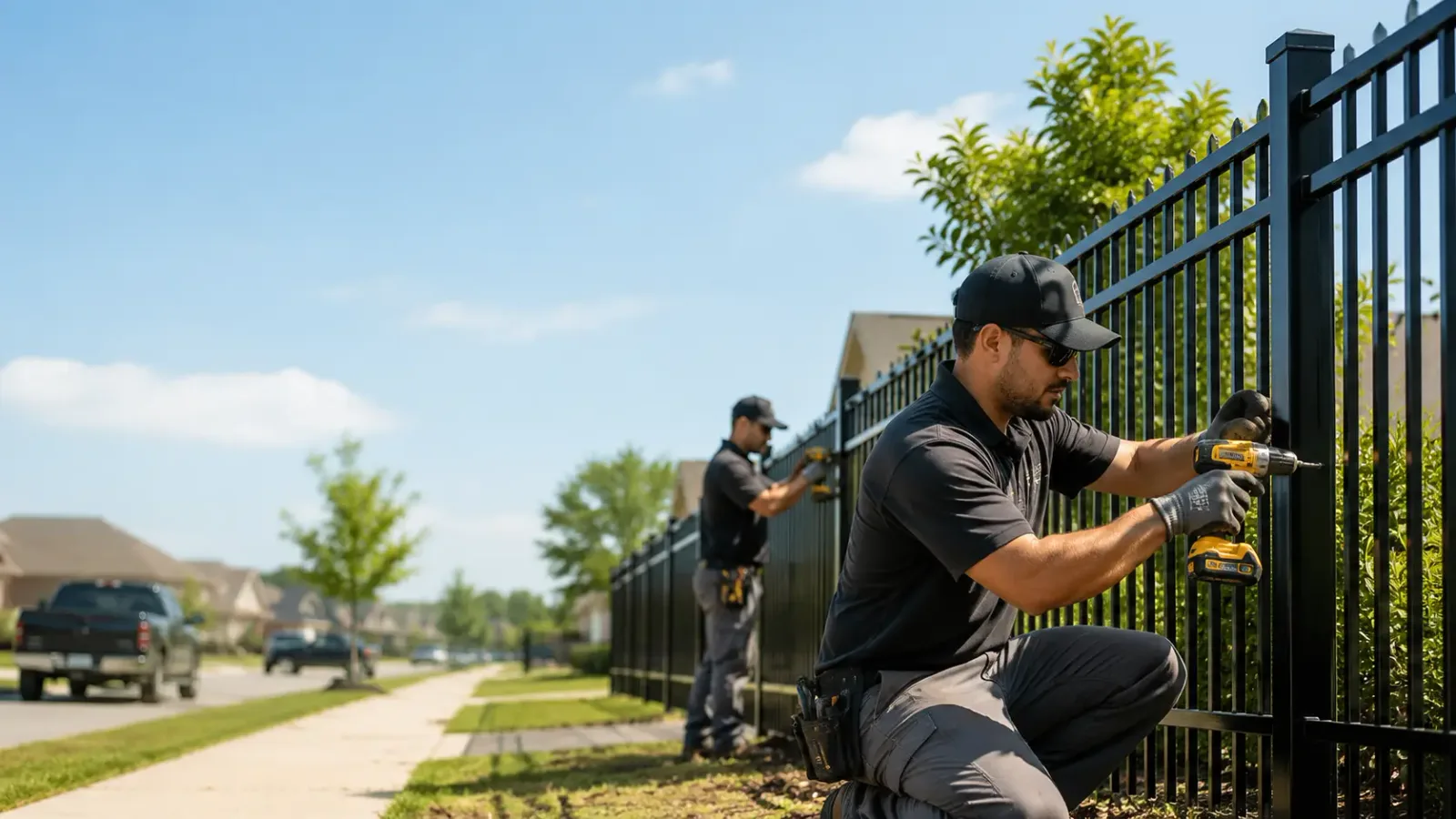 Metal Fence Installation in Taylor, TX
